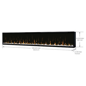 Dimplex Ignite XL 100-Inch Built-In Linear Electric Fireplace - Modern, Slim Design with Realistic FlamesDimplexLumiflares