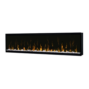 Dimplex Ignite XL 60-inch linear electric fireplace flame effect and ember bed