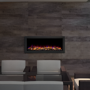 SimpliFire Forum 43-inch outdoor linear electric fireplace, product view 3