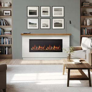 SimpliFire Allusion Edge 78-inch linear electric fireplace, product view 4