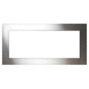 Kingsman ZCVRB47S1SS stainless steel surround trim kit, 1 1/2 inch wide, for ZCVRB47 linear direct vent gas fireplace