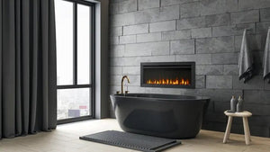 SimpliFire Allusion Slim 60-inch electric fireplace, product view 15