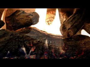 Kingsman Capella gas fireplace insert video