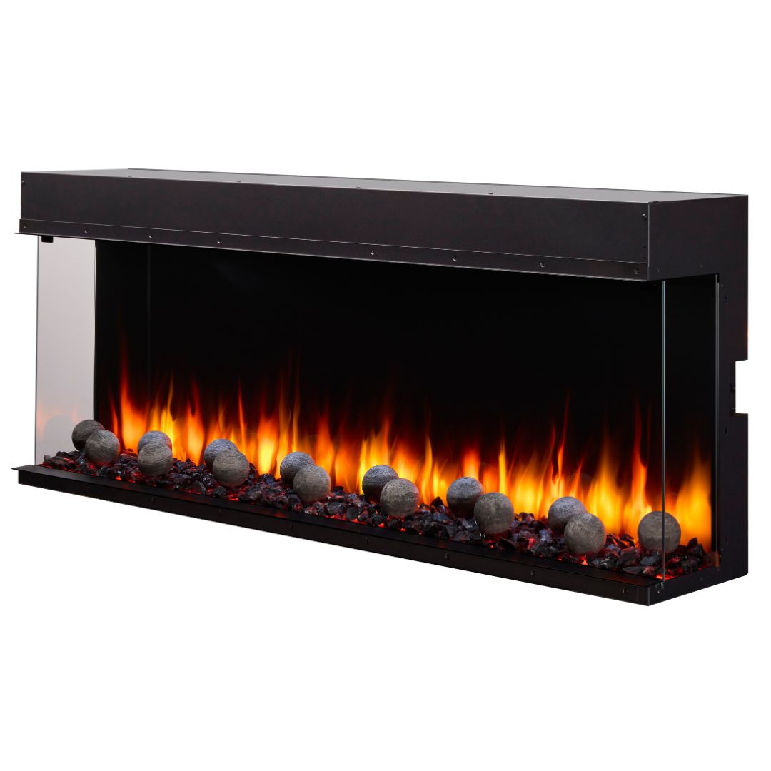 SimpliFire Triton 65-inch multi-sided linear electric fireplace, product view 13