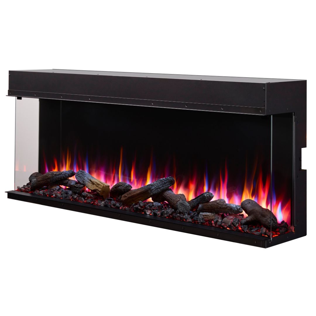 SimpliFire Triton 65-inch multi-sided linear electric fireplace, product view 12