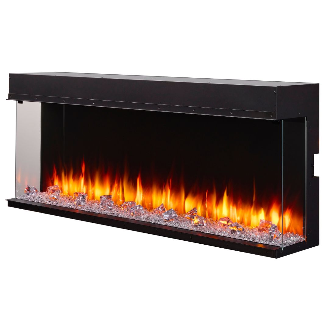 SimpliFire Triton 65-inch multi-sided linear electric fireplace, product view 14
