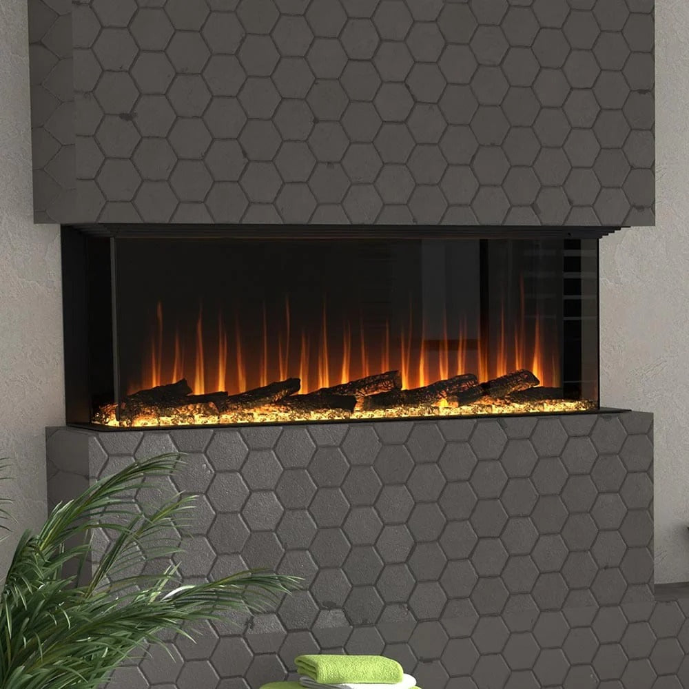 Dimplex Ignite Ultra 50-Inch Built-In Linear Electric Fireplace - Sleek Modern Design with Realistic Flames
