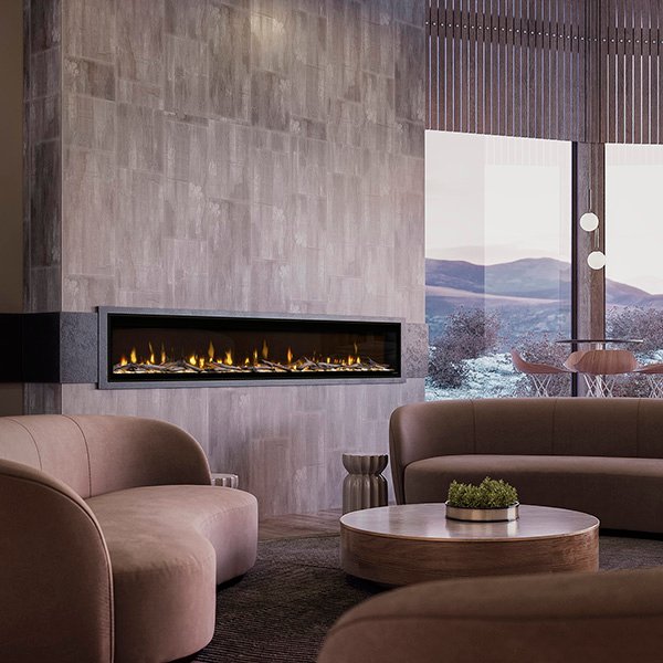 Dimplex Ignite Evolve 100-inch built-in linear electric fireplace