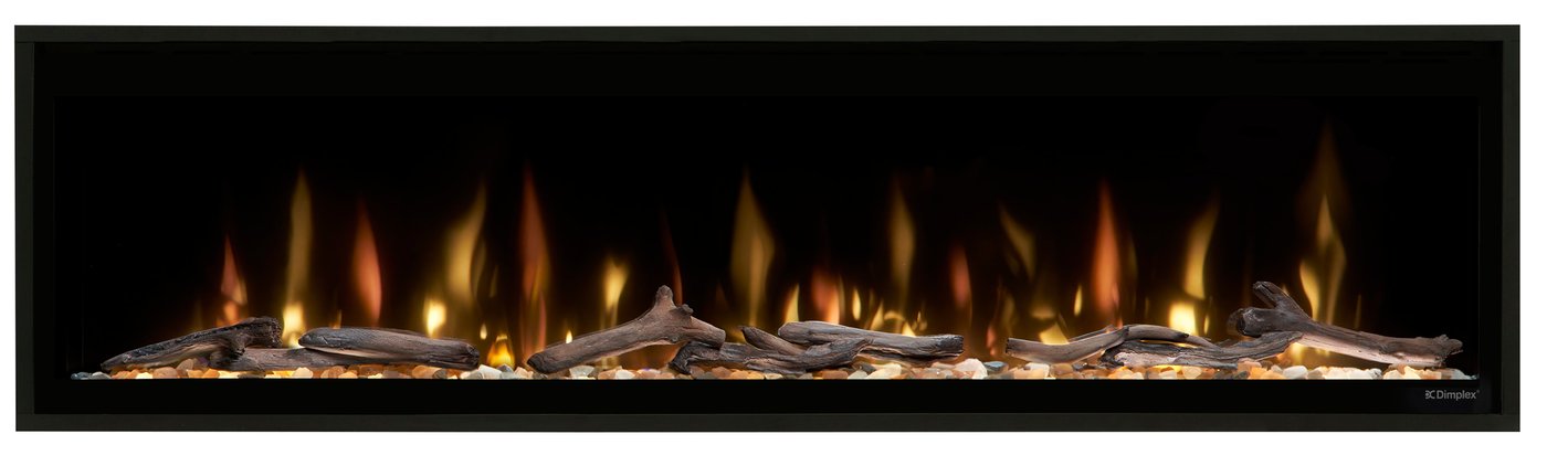 Dimplex Ignite Evolve 60-inch linear electric fireplace flame effect