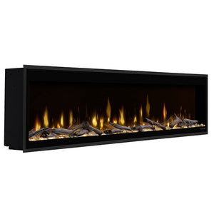 Dimplex Ignite Evolve 74-inch linear electric fireplace with tumbled glass media