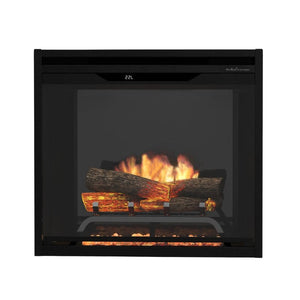 Dimplex Revillusion 24 inch built-in electric fireplace, black interior panel