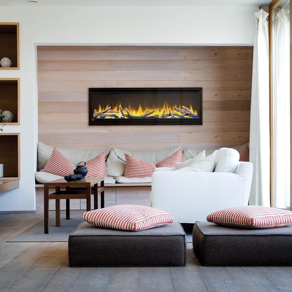 Napoleon 50-In Alluravision Deep Wall Mount Electric Fireplace - NEFL50CHD