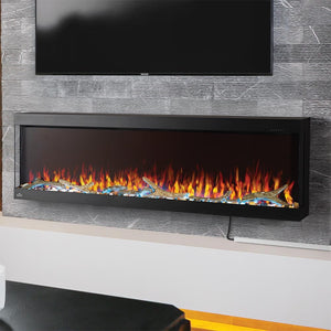 Napoleon TriVista Pictura 60-inch three-sided wall mount electric fireplace