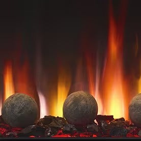 SimpliFire Scion 55-inch linear electric fireplace, product view 3