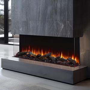SimpliFire Triton 65-inch multi-sided linear electric fireplace, product view 15
