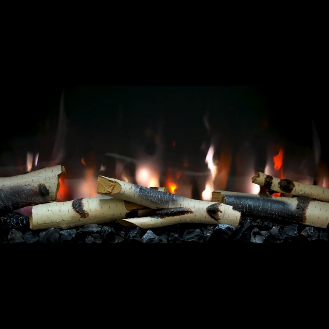 SimpliFire Scion 55-inch linear electric fireplace, product view 2