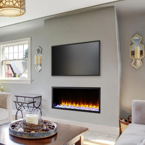 SimpliFire Scion 43-inch linear electric fireplace, product view 2