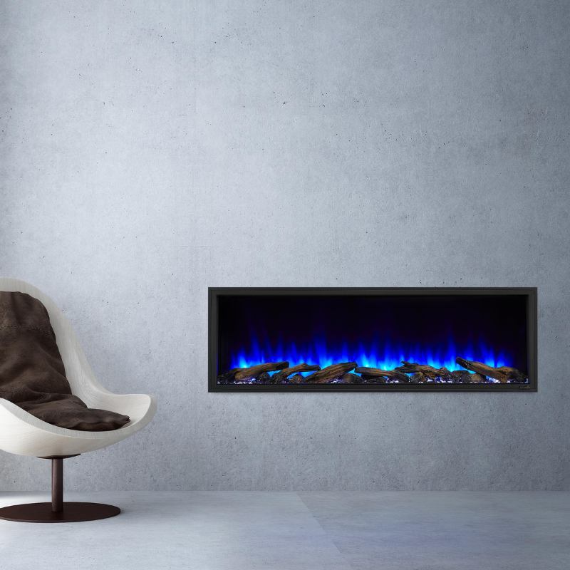 SimpliFire Scion 55-inch linear electric fireplace, product view 12