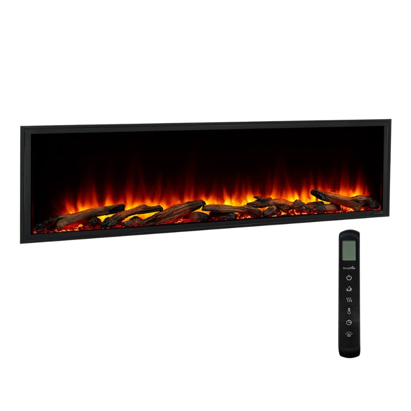 SimpliFire Scion 55-inch linear electric fireplace, product view 17