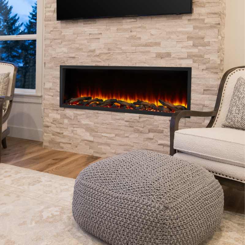 SimpliFire Scion 55-inch linear electric fireplace