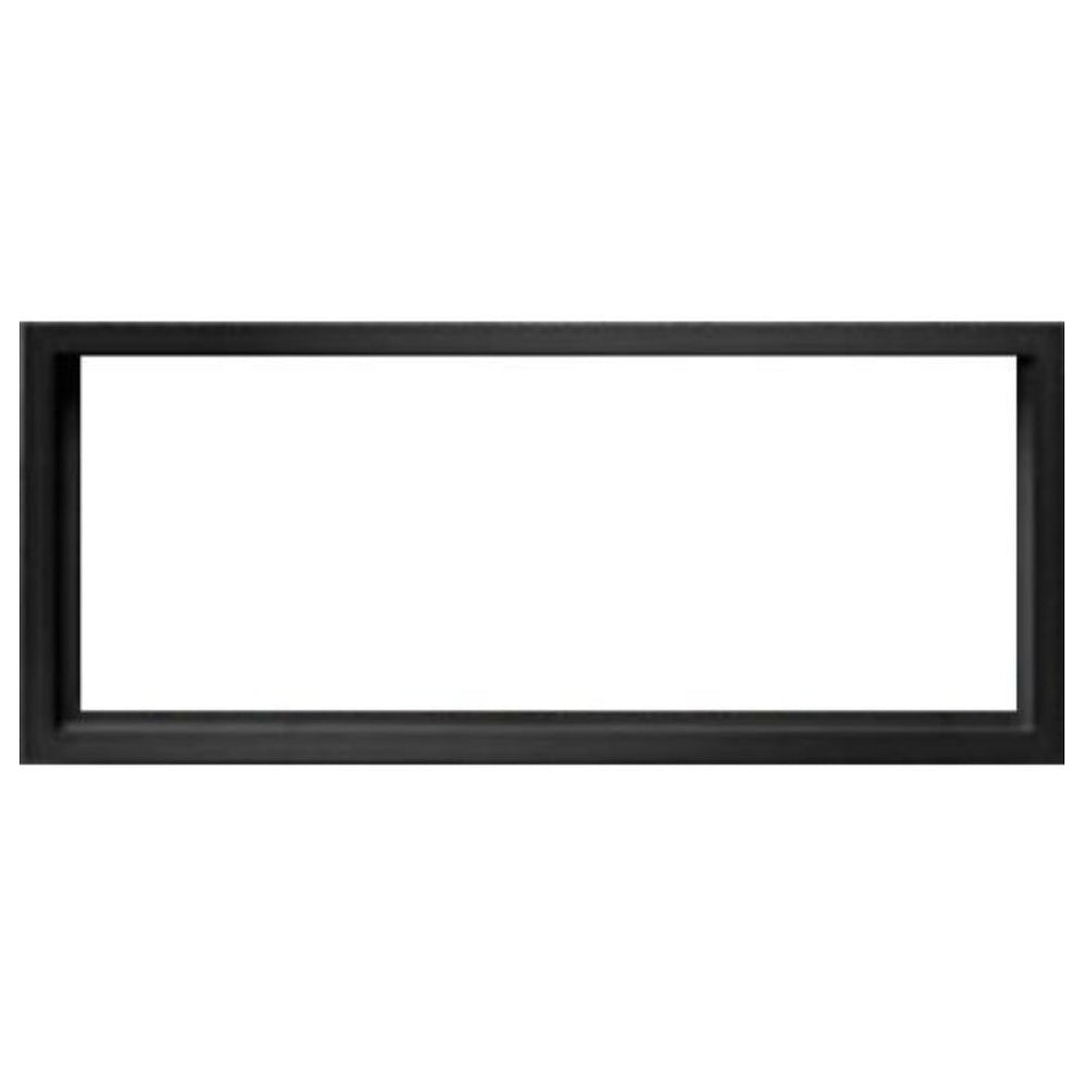 Kingsman ZCVRB60S1BL black surround trim kit, 1 1/2 inch wide, for ZCVRB60 linear direct vent gas fireplace