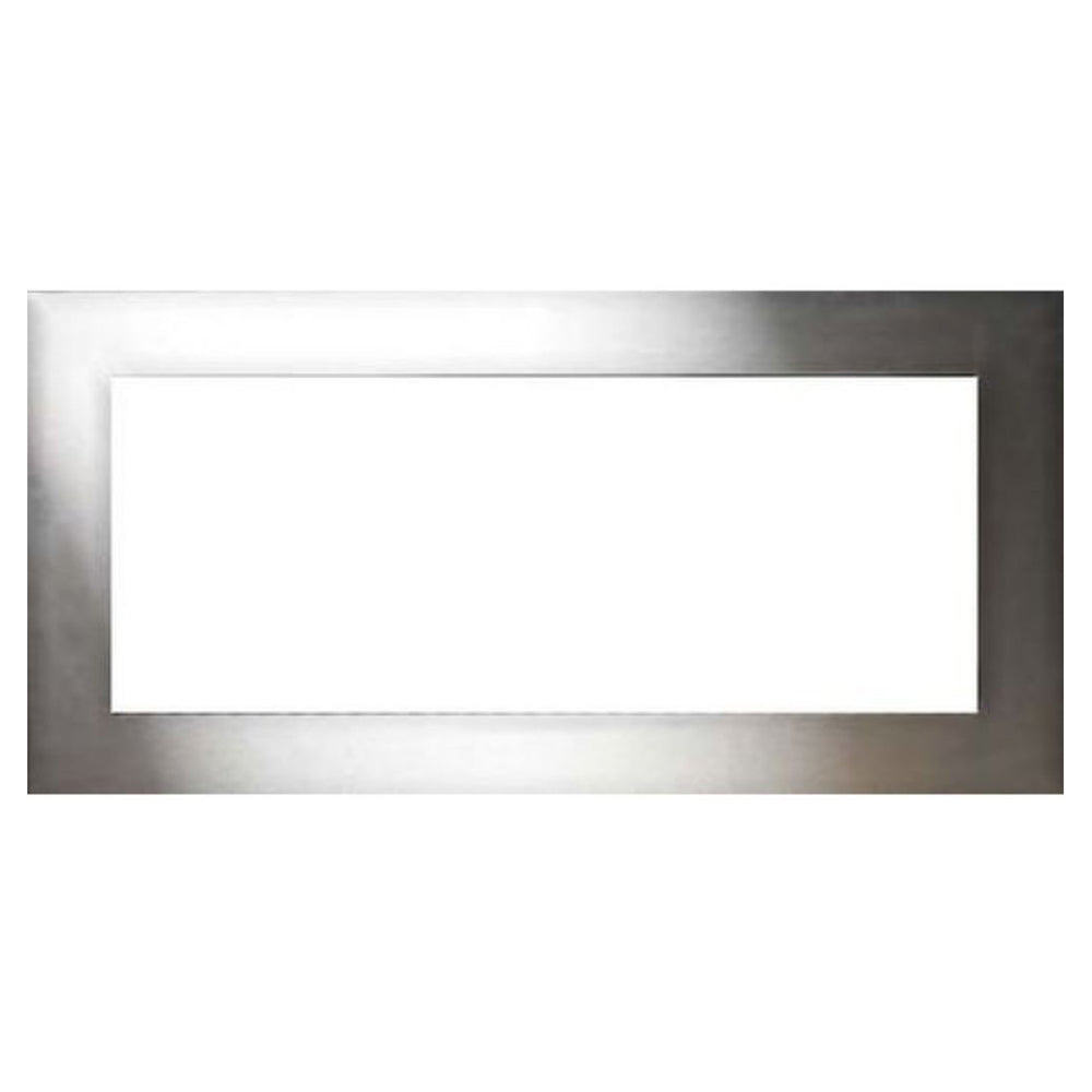 Kingsman ZCVRB36SSS stainless steel surround trim kit, 1 1/2 inch wide, for ZCVRB3622 linear direct vent gas fireplace