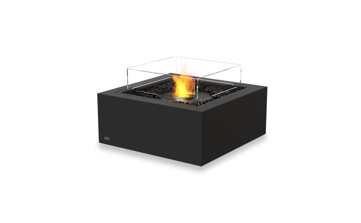 EcoSmart Fire Base 30 fire table in Graphite Fluid Concrete