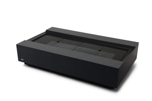 EcoSmart Fire Cosmo 50 fire table in graphite Fluid Concrete with glass cover plate