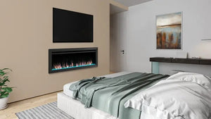 SimpliFire Allusion Slim 60-inch electric fireplace, product view 14