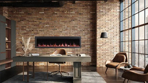 SimpliFire Allusion Slim 60-inch electric fireplace, product view 12